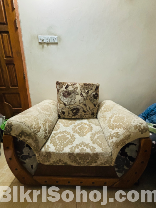 Used 2+2+1 Shegun kath Sofa For Sale!